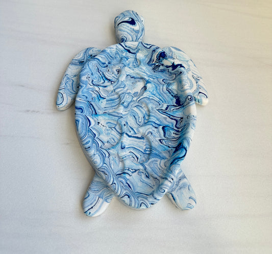 Coastal Sea Turtle Trinket Tray