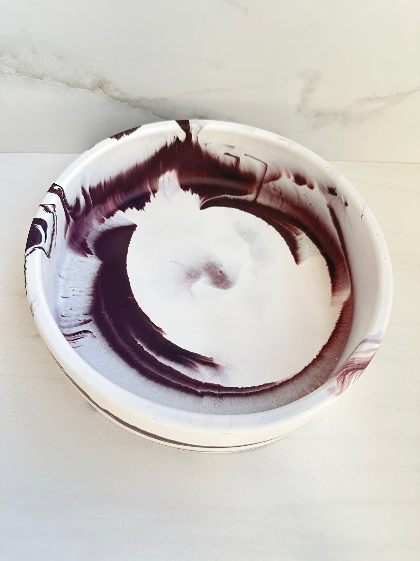 Midnight Plum Statement Bowl