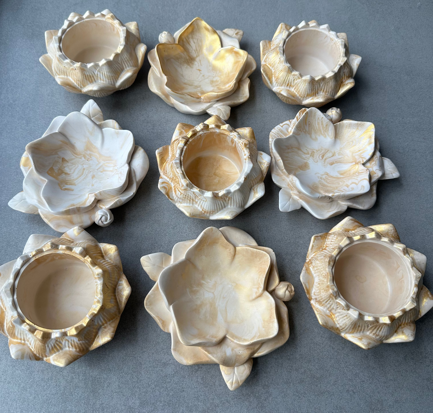 Golden Lotus Trinket Bowl