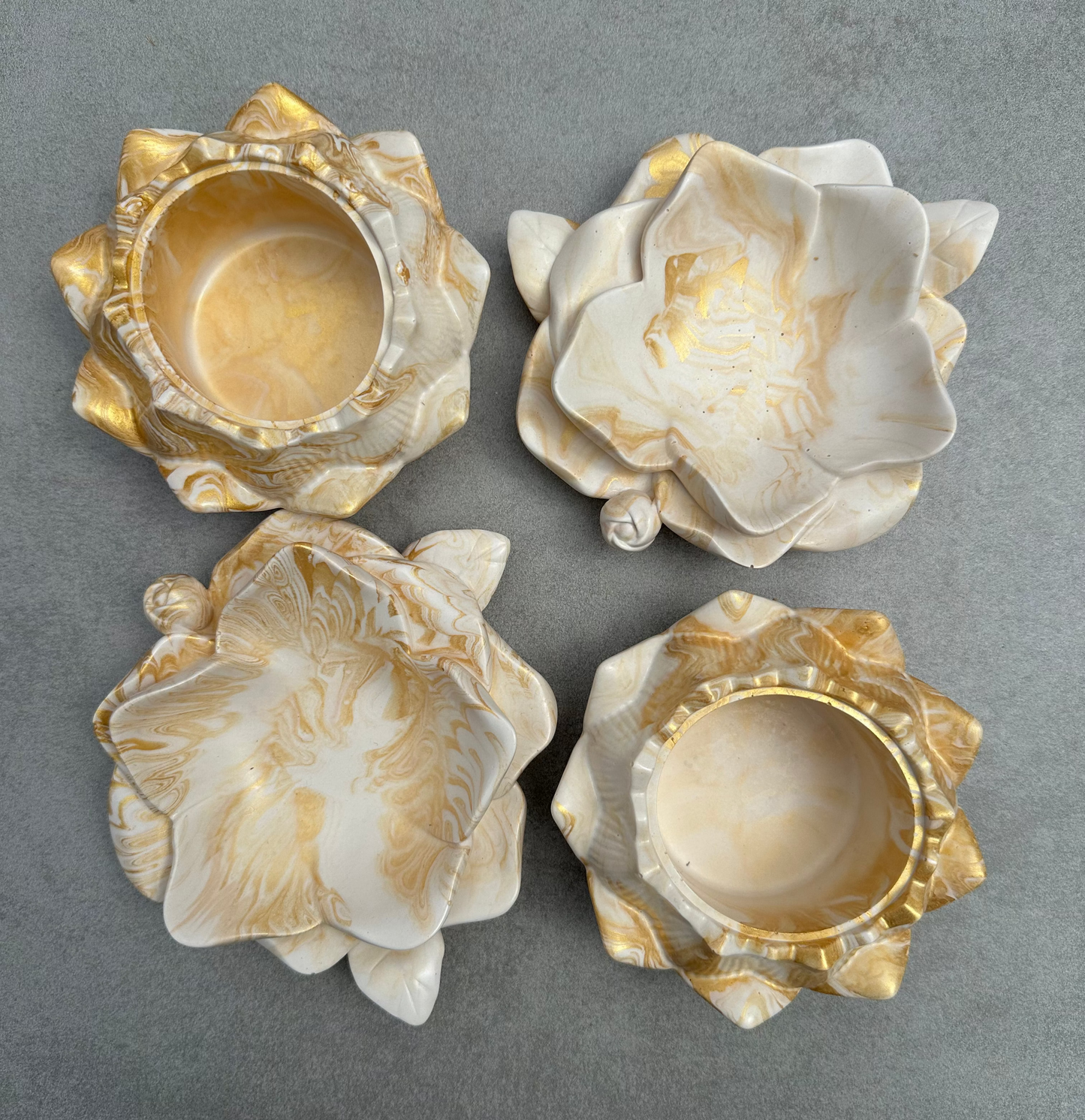 Golden Lotus Trinket Bowl