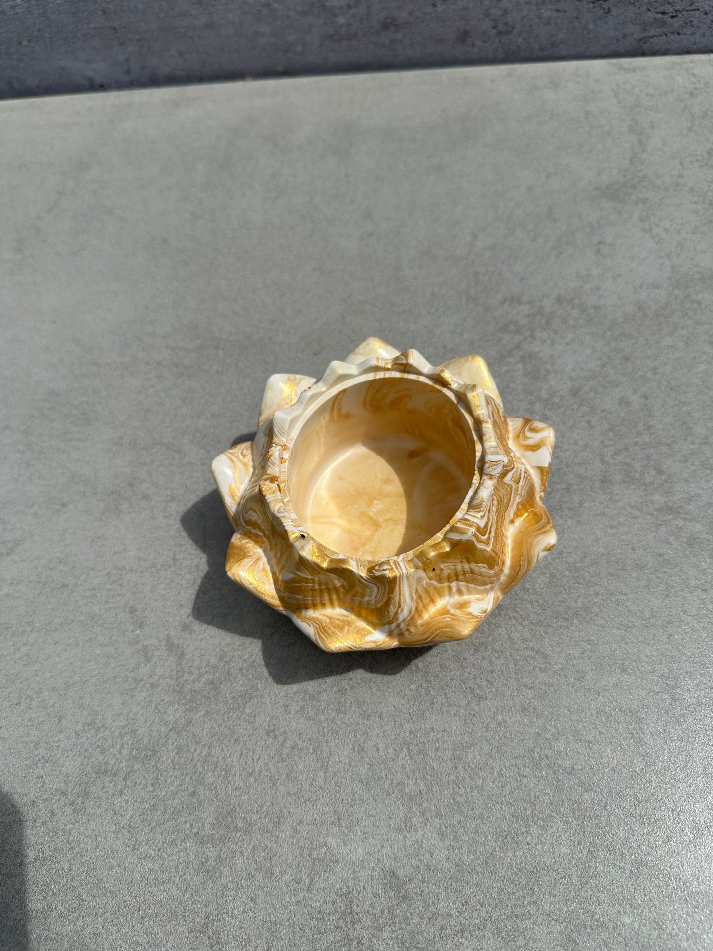 Golden Lotus Trinket Bowl