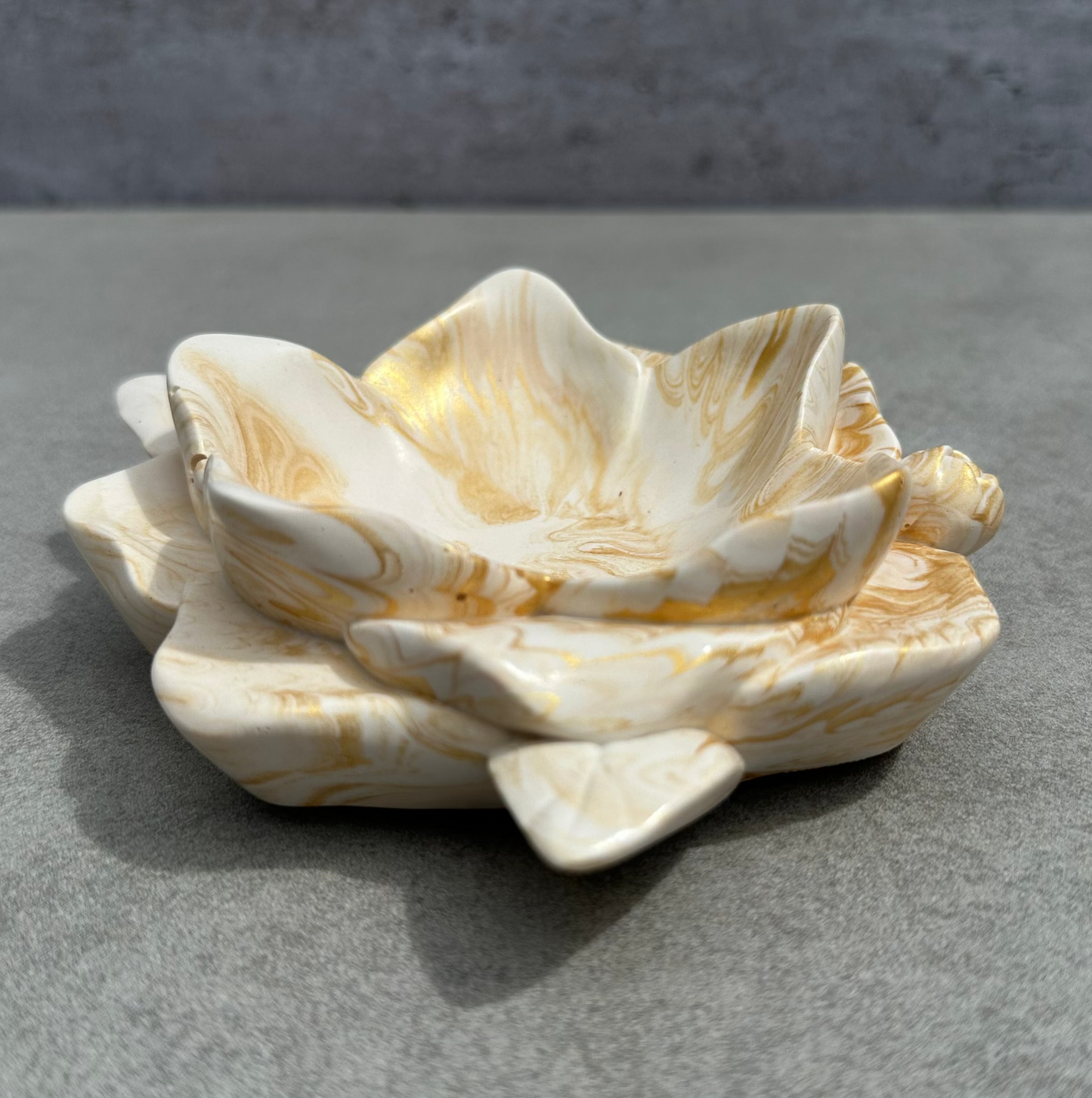The Golden Magnolia Trinket Dish