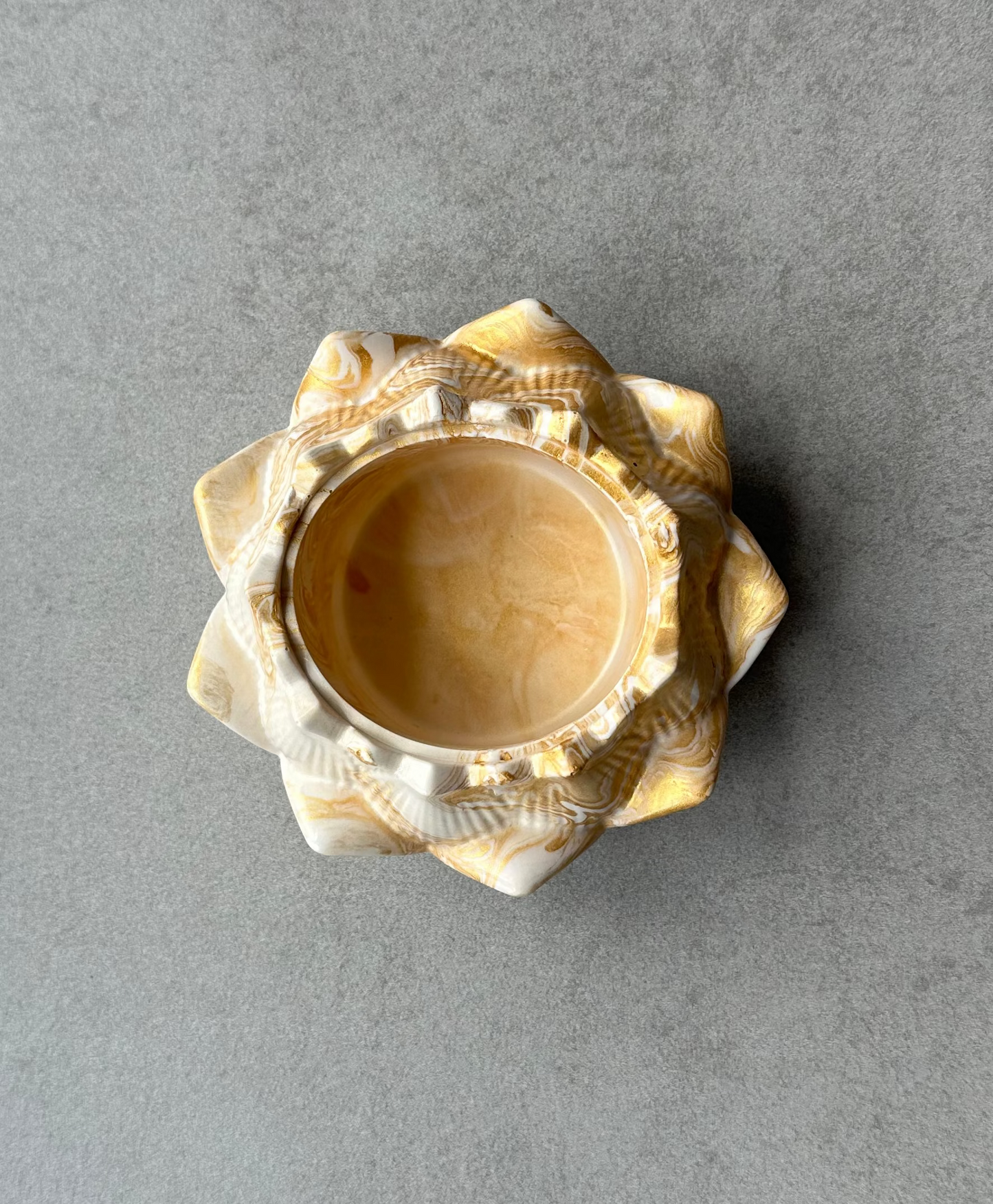 Golden Lotus Trinket Bowl