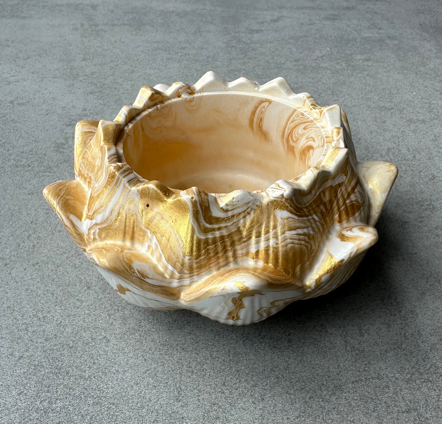 Golden Lotus Trinket Bowl