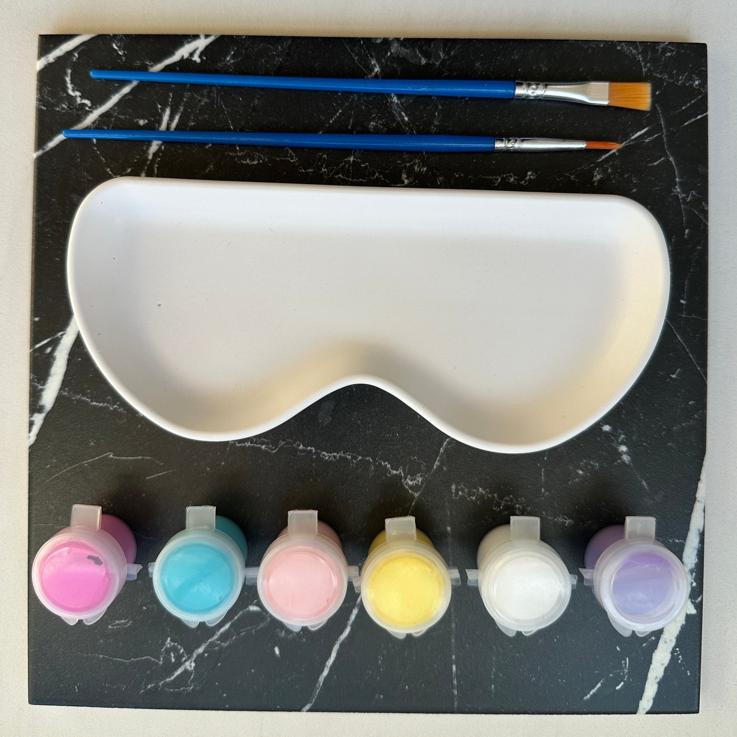 Sunglasses Holder Paint Your Own Kit, DIY Craft Kit for Adults, Desk Decor