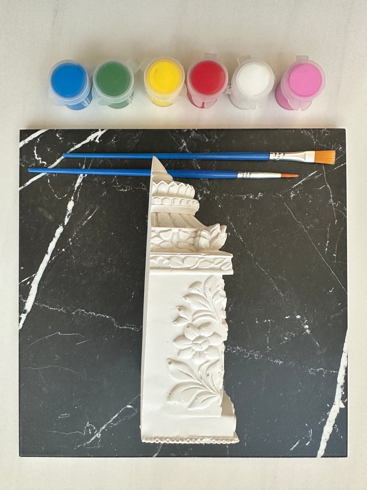 Mandir Tealight Holder, Paint Your Own Kit, Diwali Craft, Indian Home Decor, Ganesh Chaturthi, Candle Holder