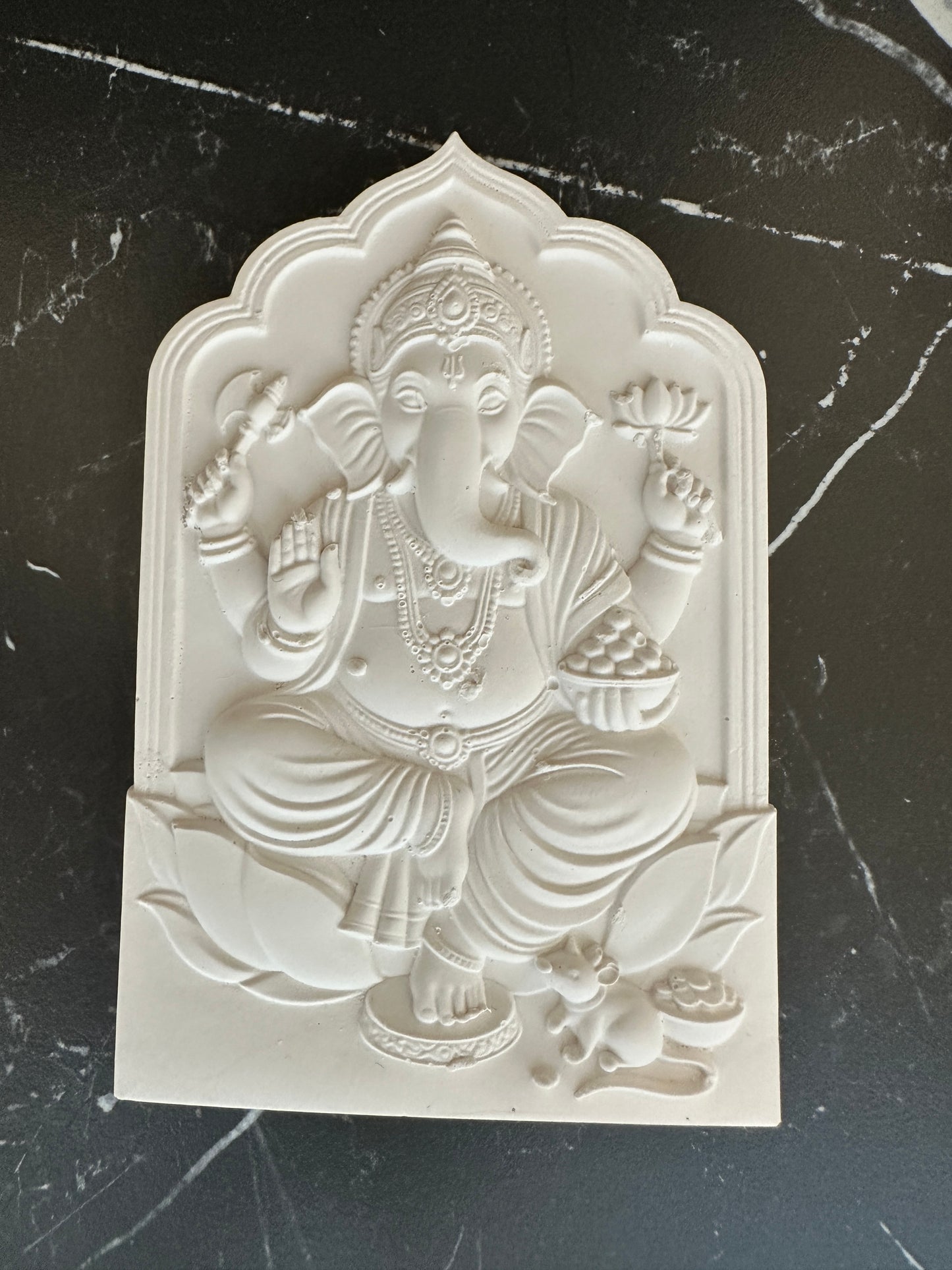 Ganesha Idol Plaque, Paint Your Own Kit, Indian Festival Craft kit, Ganesh Chaturthi, Indian God
