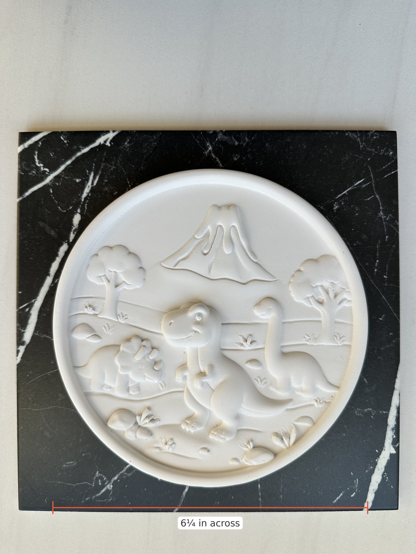 Dinosaur Plaque Paint Your Own Kit, DIY craft activity, paint party favor, dinosaur gift, craft kit for teens