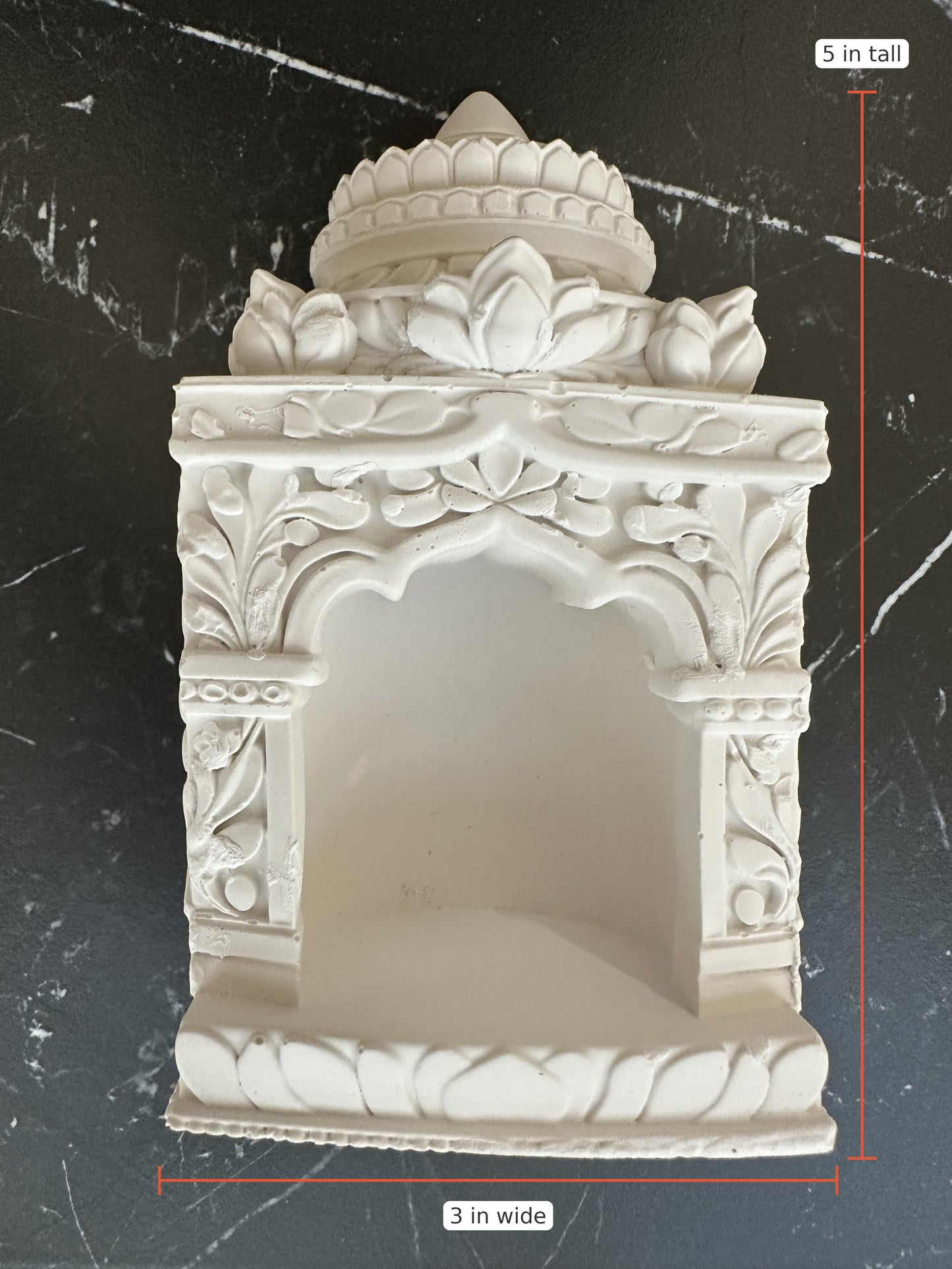Mandir Tealight Holder, Paint Your Own Kit, Diwali Craft, Indian Home Decor, Ganesh Chaturthi, Candle Holder