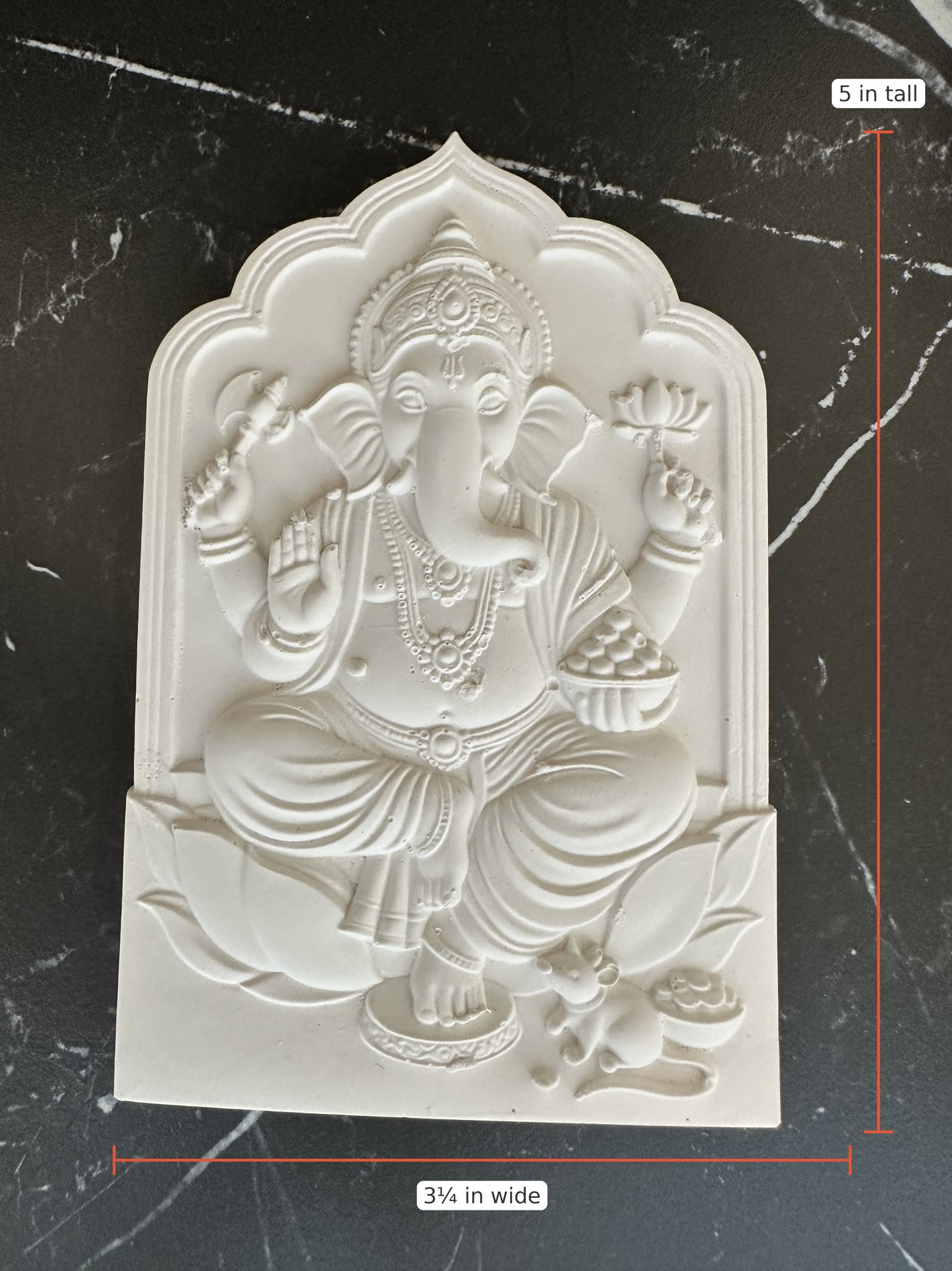 Ganesha Idol Plaque, Paint Your Own Kit, Indian Festival Craft kit, Ganesh Chaturthi, Indian God